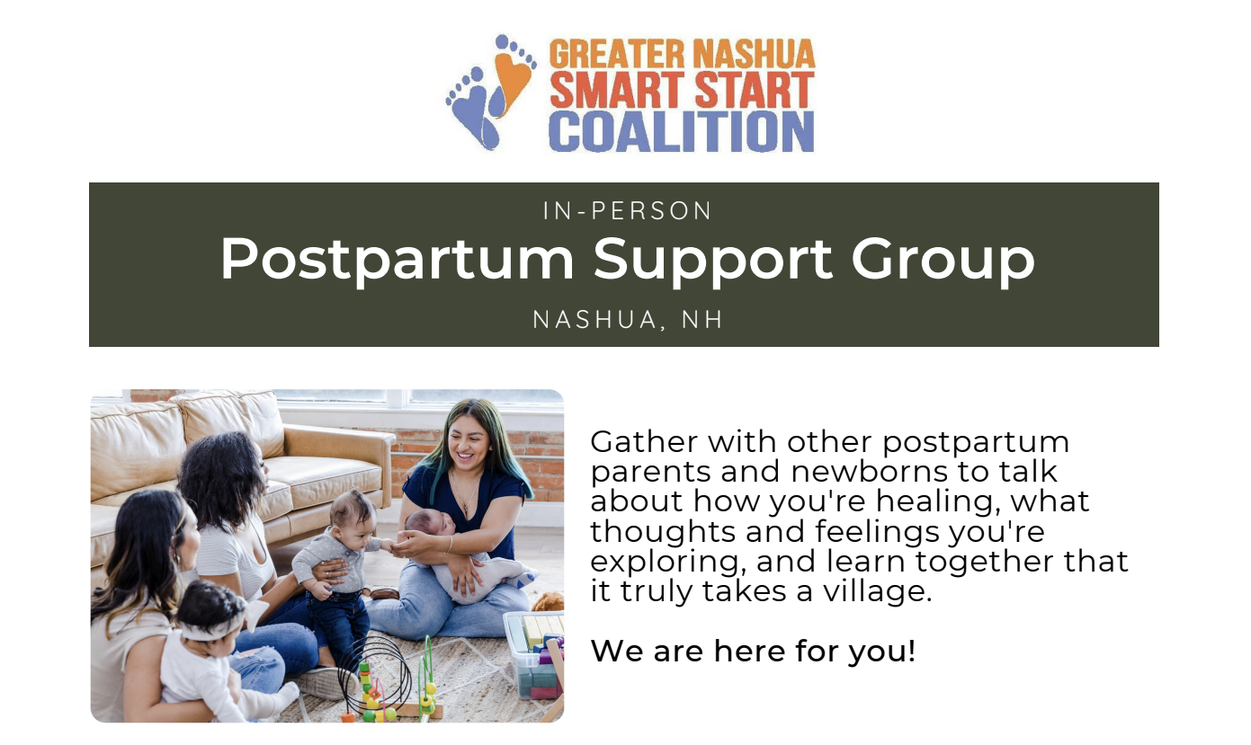 In Person Postpartum Support Group Milford Kids Thrive
