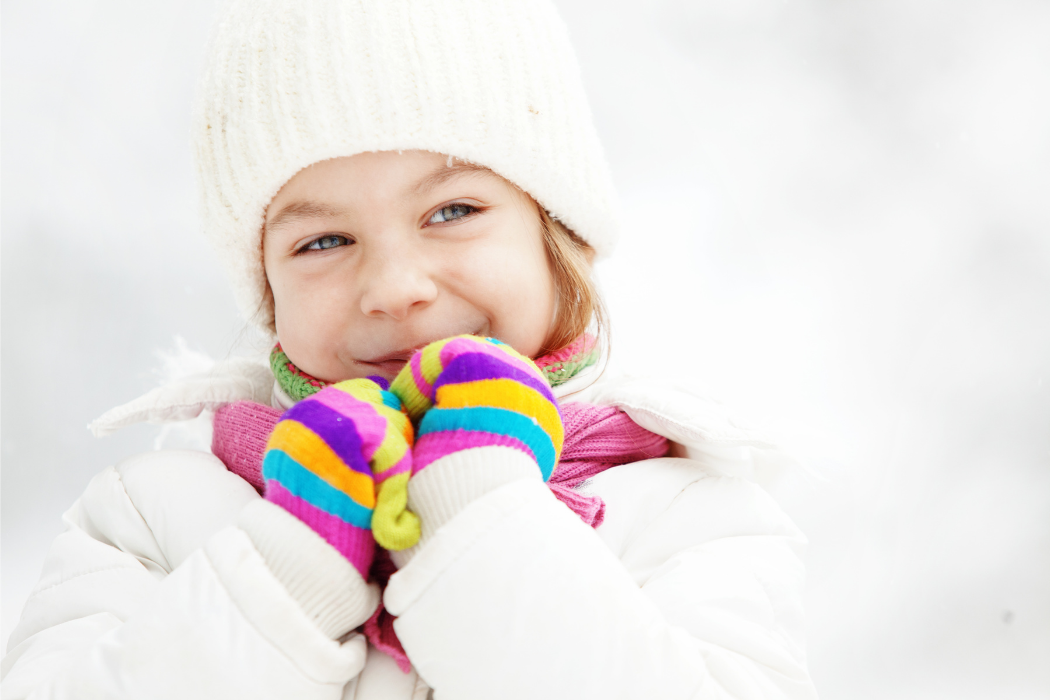 Winter little girl 3-2