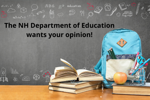 The NH Department of Education wants your opinion… 603 Bright Futures survey now open!